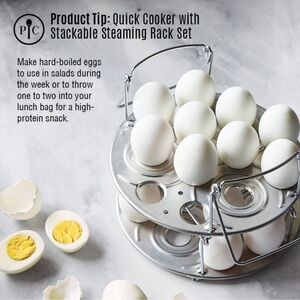 Pampered Chef Steaming Rack Set